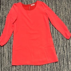 Bright Salmonish orange color Size Medium Sugarlips Brand. Mini dress.